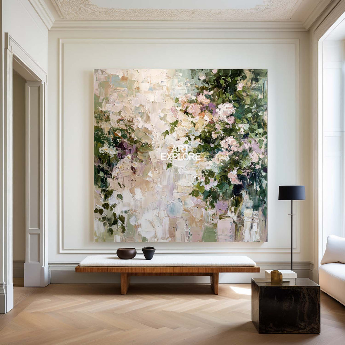 Floral Abstract Wall Art #ABAS356