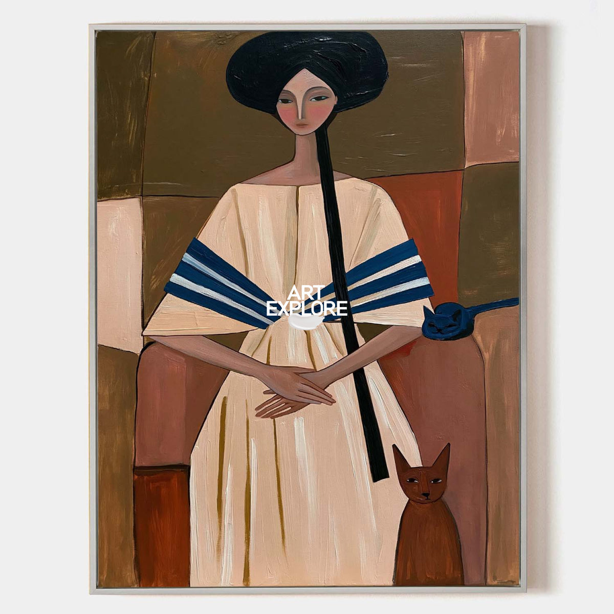 Woman Wall Art #ABAV843