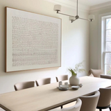 Large Beige Texture Art Painting Large Canvas Art Wabi-sabi Painting For Livingroom | Artexplore