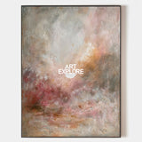 Large Colorful Universe Wall Art, Modern Minimalist Texture Oil Painting for Sale | ArtExplore