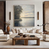 Large Landscape Painting Landscape Art On Canvas Modern Lake View Painting Canvas Art For Livingroom