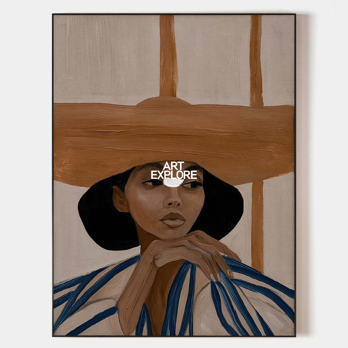 Woman Wall Art #ABAV845