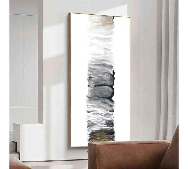 Large Vertical Contemporary Art Minimalist Canvas Art Large Original Abstract Painting On Canvas