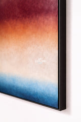 Large Vertical Neon Abstract Painting for Cozy Modern Spaces – ArtExplore