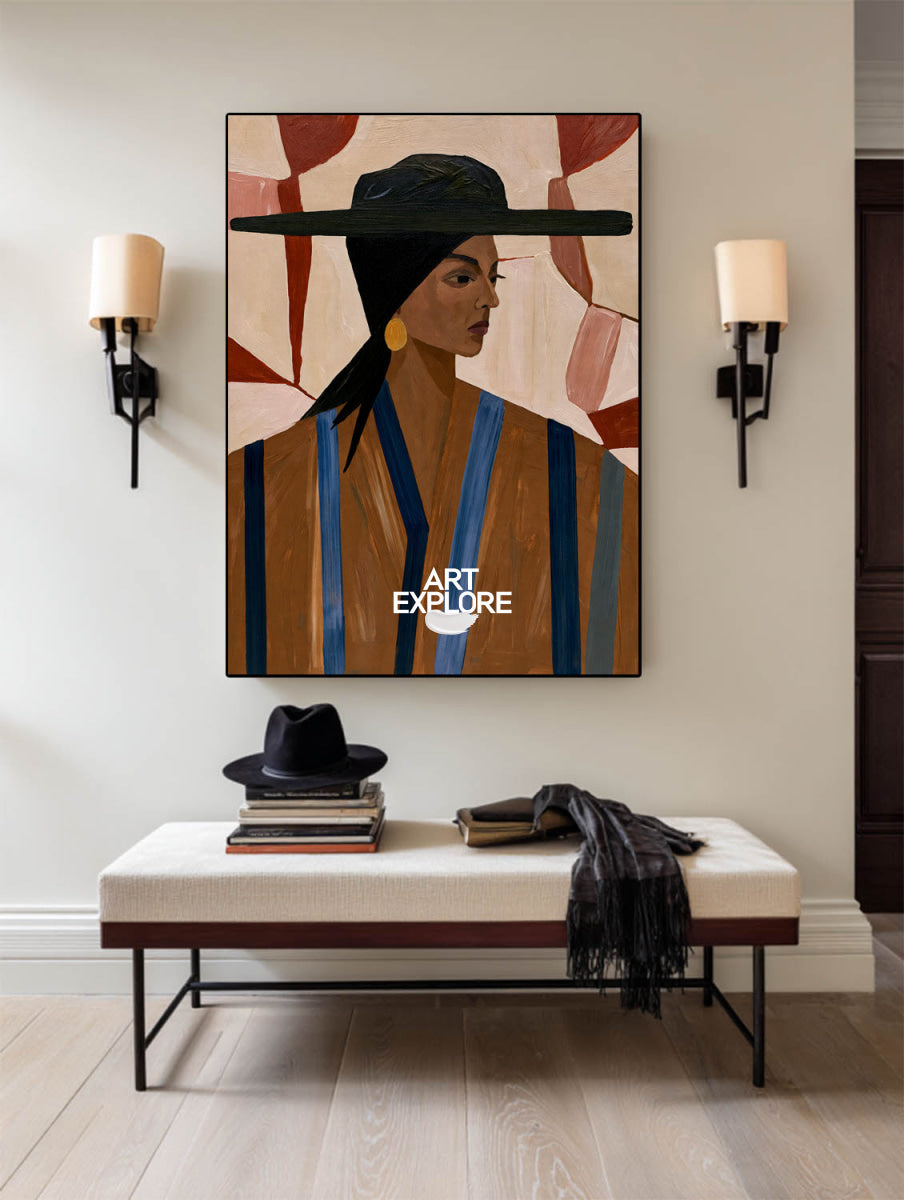 Woman Wall Art #ABAV847