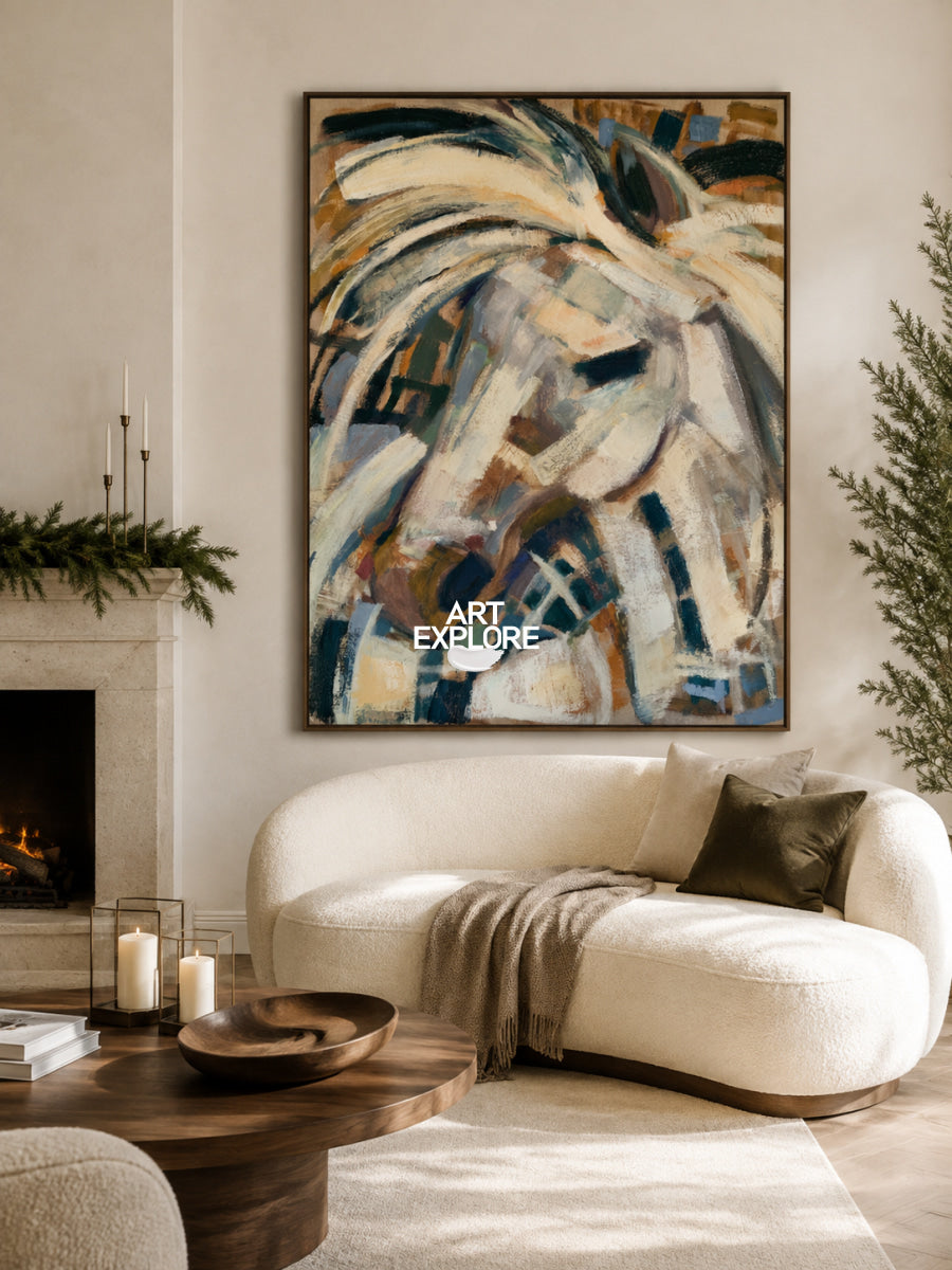 Abstract Horse Art #ANH77