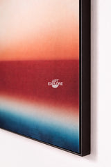 Minimalist Neon Color Block Art, Modern Vertical Canvas – ArtExplore