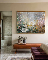 Modern Large Colorful Abstract Canvas Art Handmade Textured Oil | ArtExplore