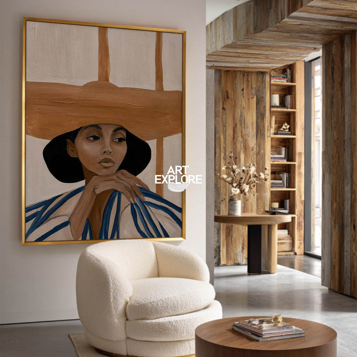 Woman Wall Art #ABAV845