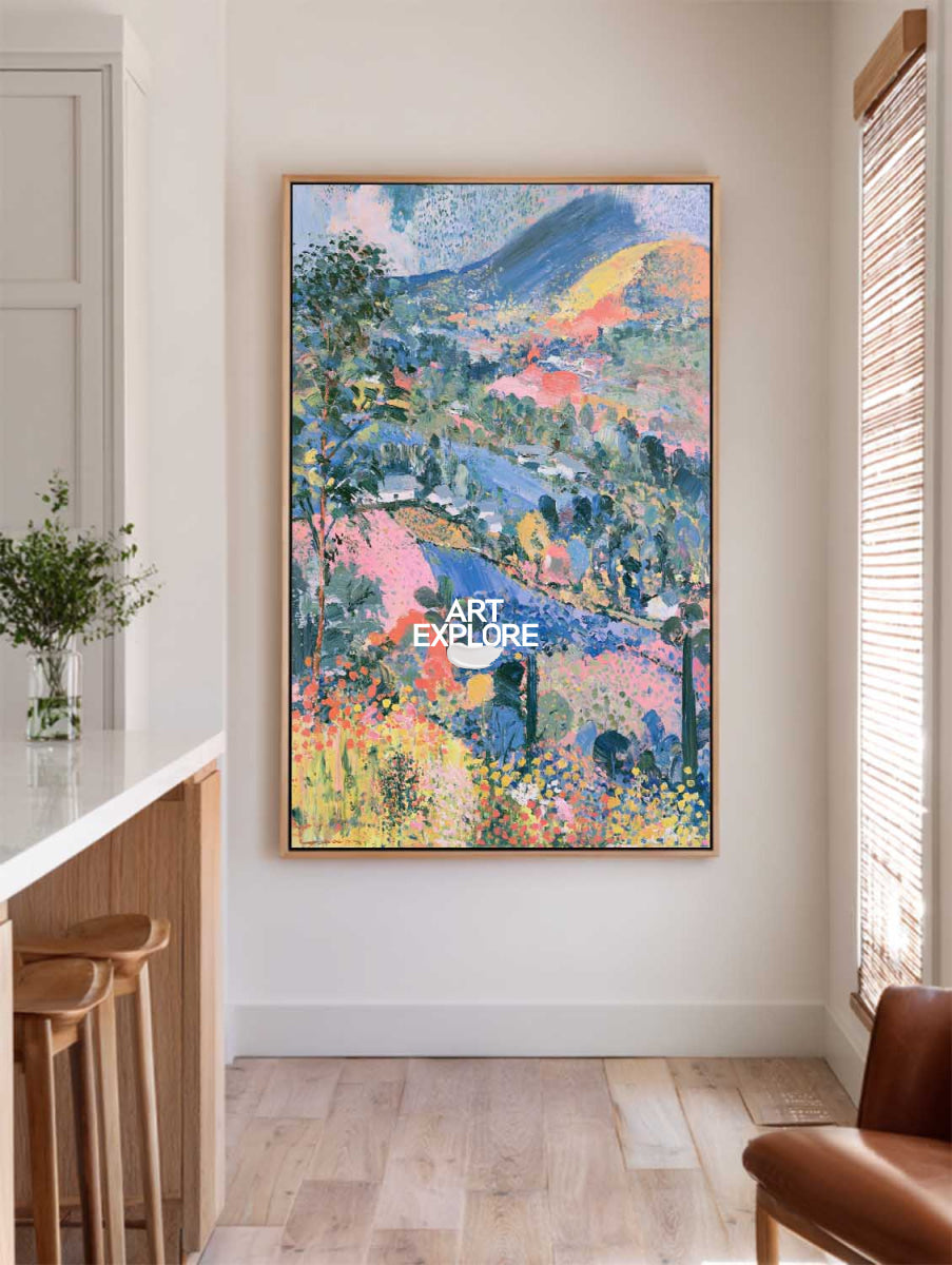 Colorful Landscape Art #ABLV42