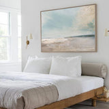 Abstract Beach Paintings On Canvas Modern Horizontal Beach Canvas Wall Art Fine Art Seascapes