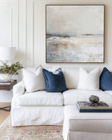 Neutral Cloudscape Painting | Handmade Textured Landscape Art ArtExplore