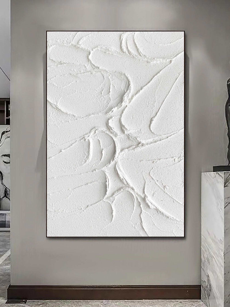 white wall art white 3D Textured art white textured wall art white abstract art painting white abstract painting white abstract wall art