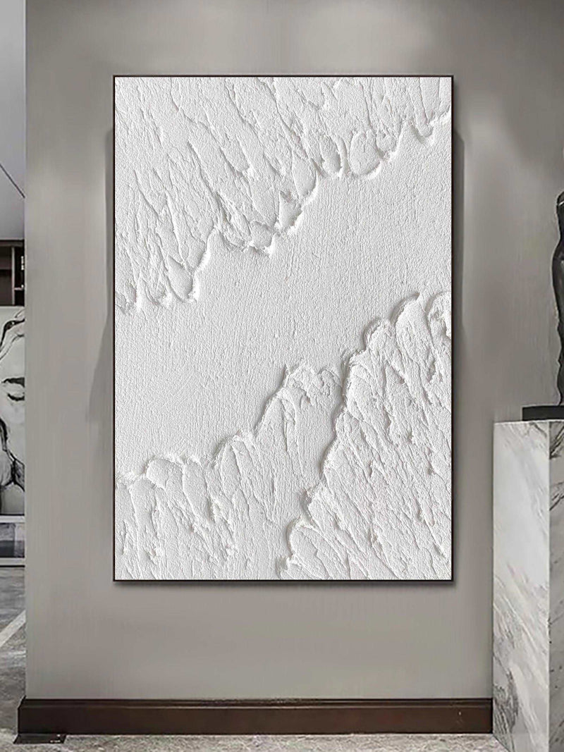 white wall art white 3D Textured art white textured wall art white abstract art painting white abstract painting white abstract wall art