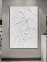 white wall art white 3D Textured art white textured wall art white abstract art painting white abstract painting white abstract wall art