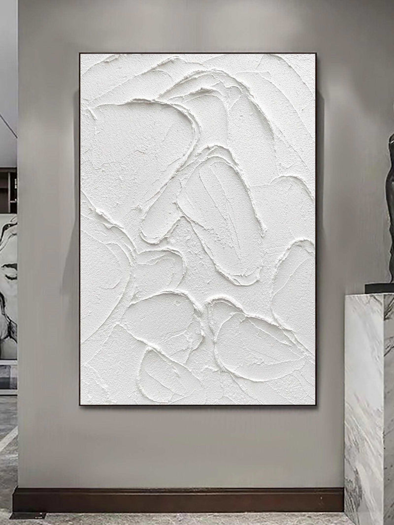 white wall art white 3D Textured art white textured wall art white abstract art painting white abstract painting white abstract wall art