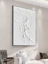 white wall art white 3D Textured art white textured wall art white abstract art painting white abstract painting white abstract wall art