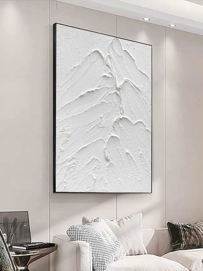 white wall art white 3D Textured art white textured wall art white abstract art painting white abstract painting white abstract wall art