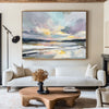 Ocean Inspired Blue Abstract Canvas – Tranquil Wall Art for a Soothing Ambiance by ArtExplore