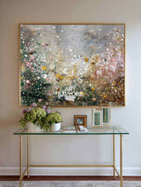 Original Soft Color Abstract Wall Art Large Textured Oil Painting | ArtExplore