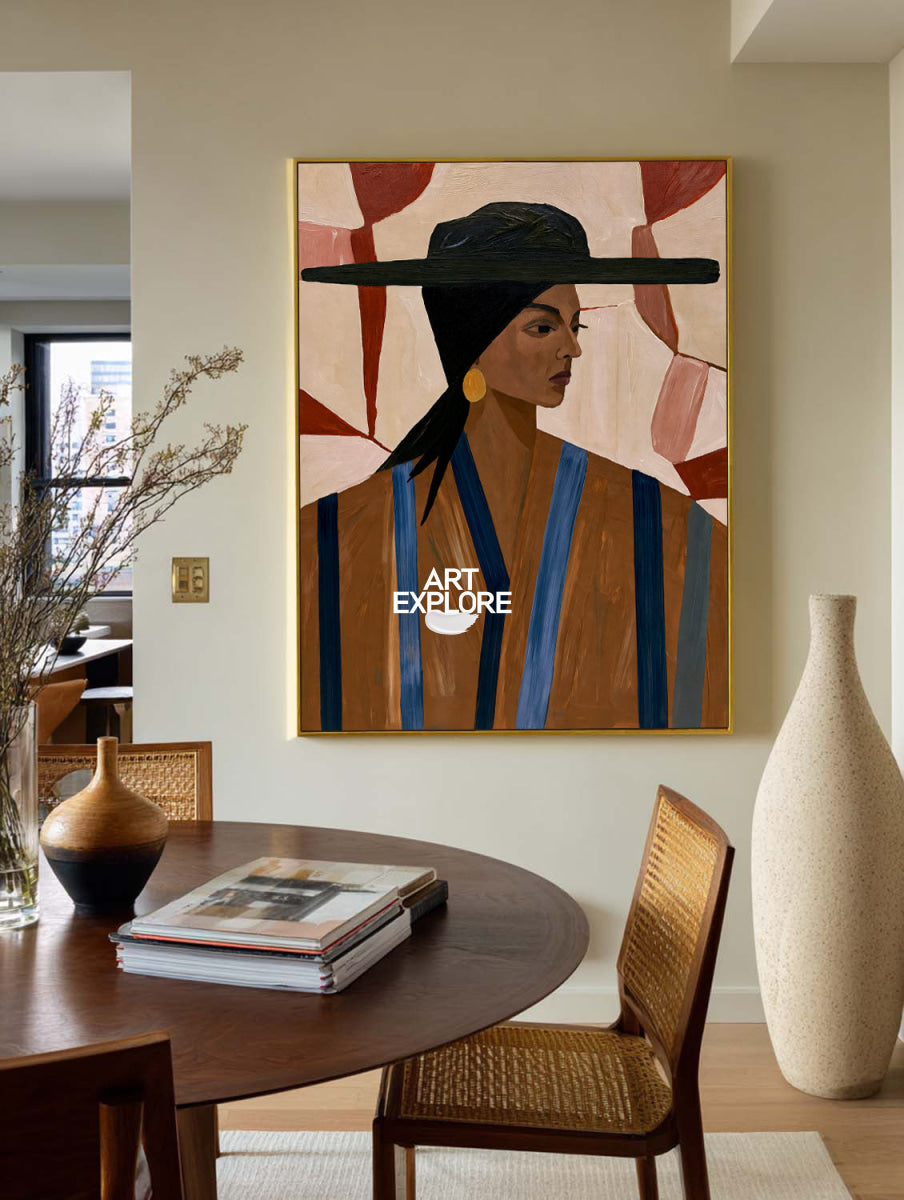 Woman Wall Art #ABAV847