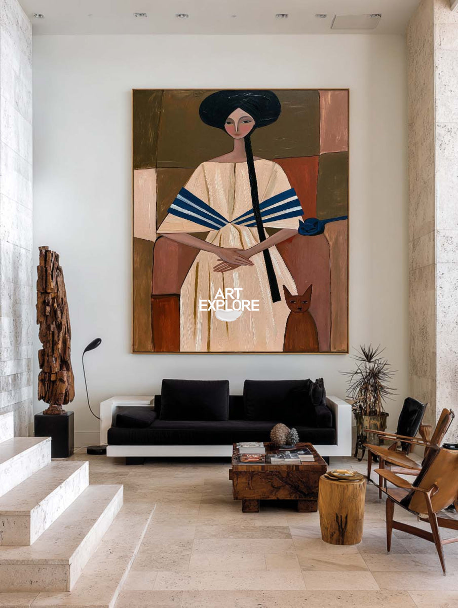 Woman Wall Art #ABAV843