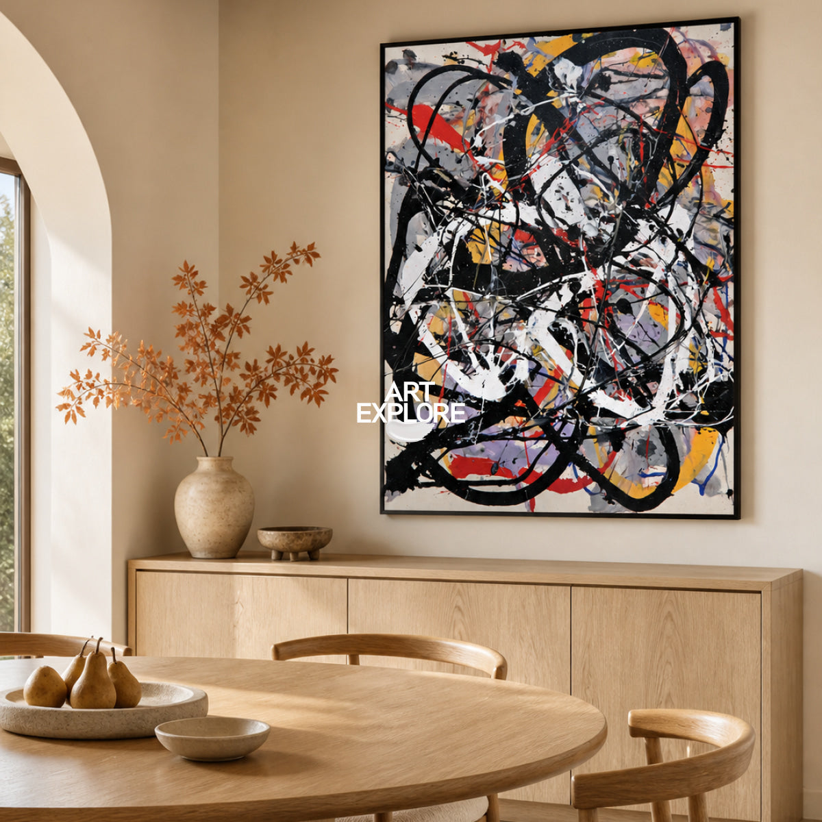 Modern Abstract Art #ABAV863