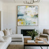 Textured Handmade Ocean Abstract Painting – Modern Tranquil Home Decor