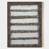 Wabi-sabi Brown White Canvas Art Large Minimalist Painting Brown White Textured Acrylic Painting