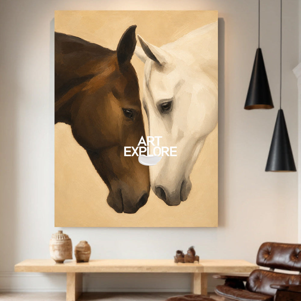 Horse Duo Art #ANH70