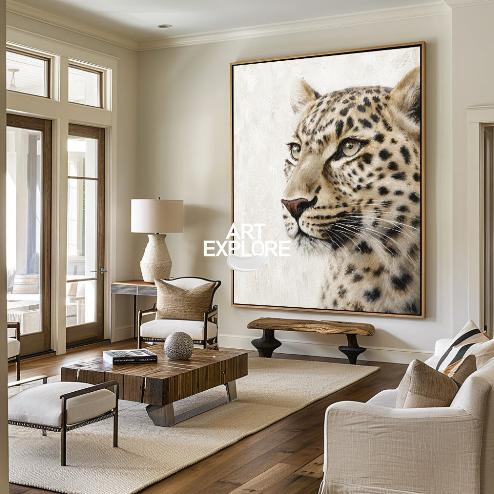Modern Leopard Art #ANW04