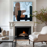 Modern Black And Brown Acrylic Painting Large Livingroom Canvas Art Abstract Wall Art For Sale