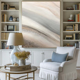 Abstract Grey Canvas Painting Large Original Acrylic Abstract Canvas Art Modern Abstract Painting 