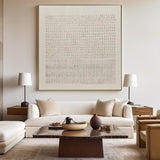 Beige Wabi Sabi Wall Art Beige Texture Wall Art Large Canvas Art Minimalist Wall Art For Livingroom