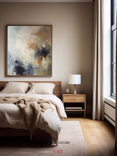 Large Colorful Minimalist Painting Colorful Minimalist Abstract Wall Art For Sale