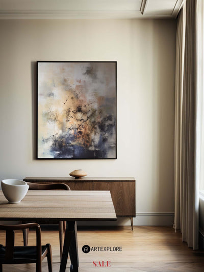 Colorful Minimalist Painting Modern Large Colorful Abstract Wall Art Livingroom Painting For Sale