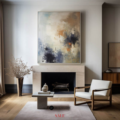 Large Colorful Minimalist Painting Colorful Minimalist Abstract Wall Art For Sale