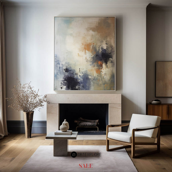 Large Colorful Minimalist Painting Colorful Minimalist Abstract Wall Art For Sale