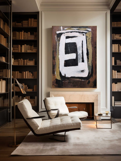 Large Black And Brown Artwork Oversized Framed Wall Art X Large Wall Art