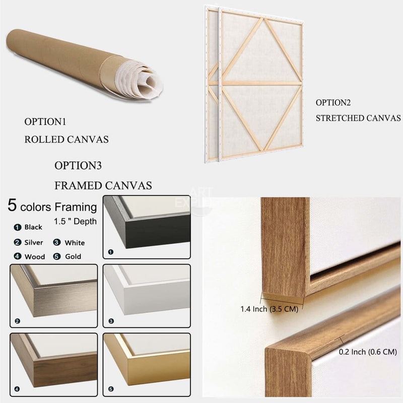 Luxury Brown Art #ABAV654