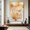 Large White Yellow Minimalist Wall Art Bright Color Wall Art Painting Custom Handmade Art Painting