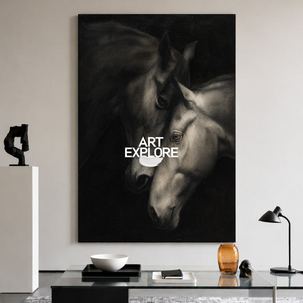 Textured Horse Art #ANH68