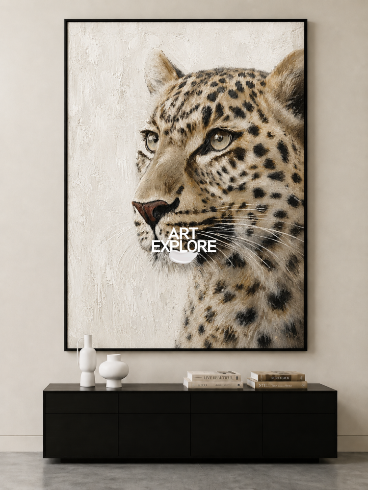 Modern Leopard Art #ANW04
