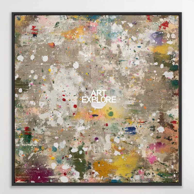 Textured Brown Minimalist Painting, Oversized Handmade Wall Art on Canvas – ArtExplore