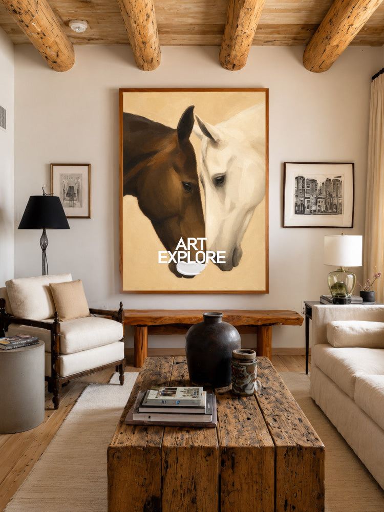 Horse Duo Art #ANH70