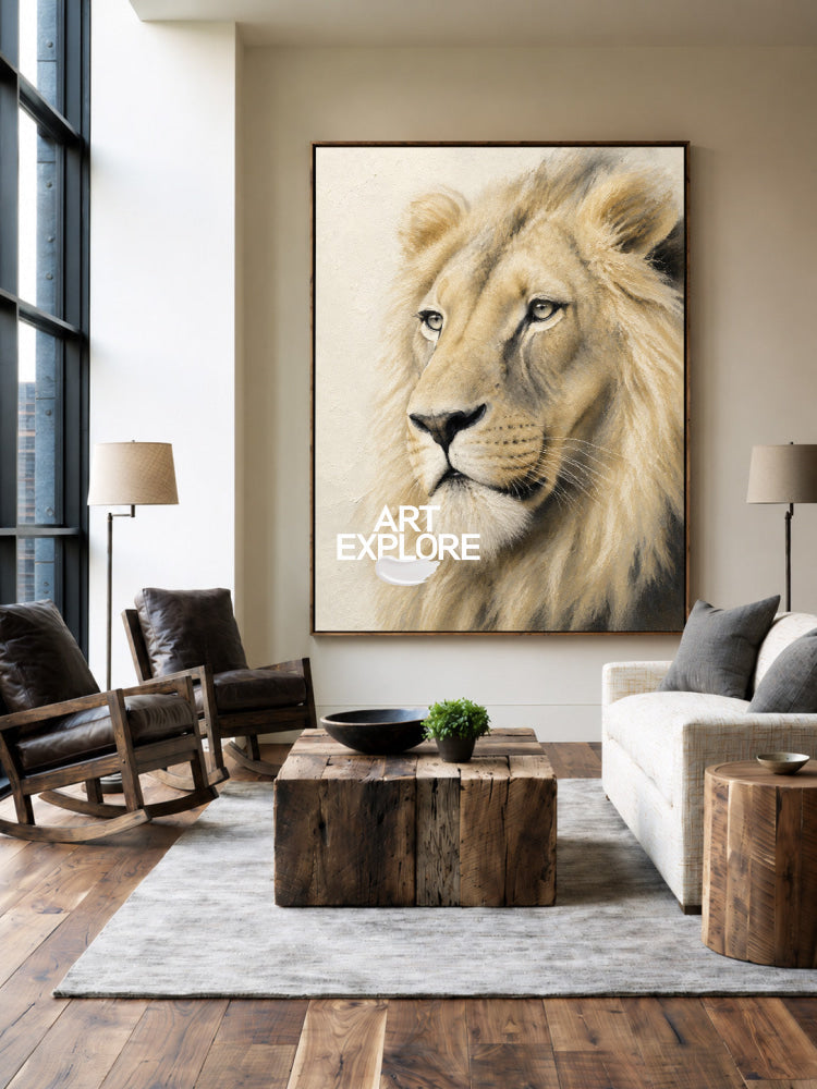 Neutral Lion Art #ANW05