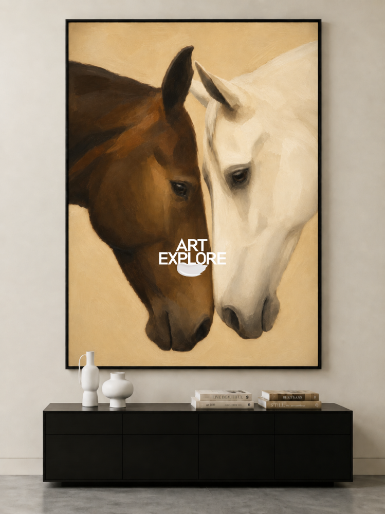 Horse Duo Art #ANH70