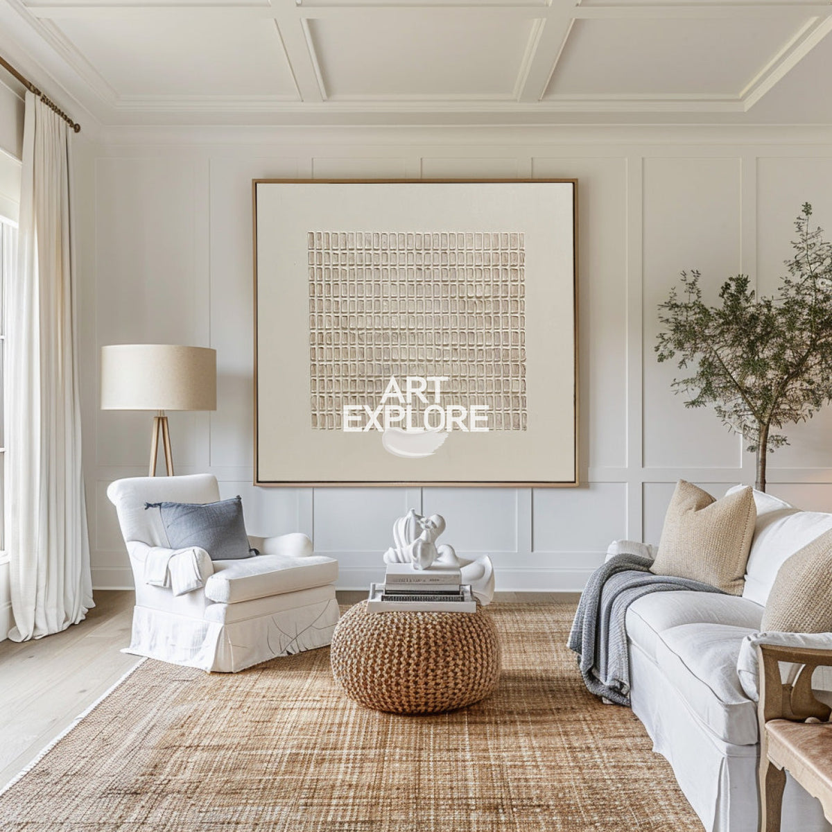 Japandi-gipsreliëf | Wabi-Sabi minimalistisch - Zen-decoratie voor Japandi-gipsreliëf | Wabi-Sabi minimalistisch - Zen-decoratie voor