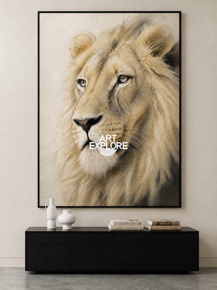 Neutral Lion Art #ANW05