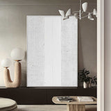White Textured Painting 3D White Abstract Painting White 3D Minimalist Painting Large White Abstract Painting Modern abstract painting